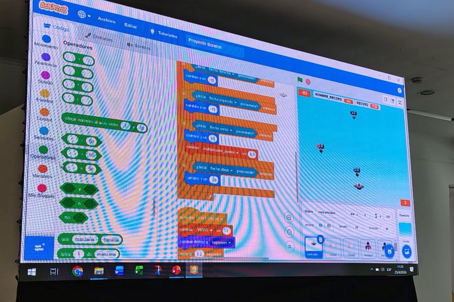 Introducción a la programación visual con Scratch