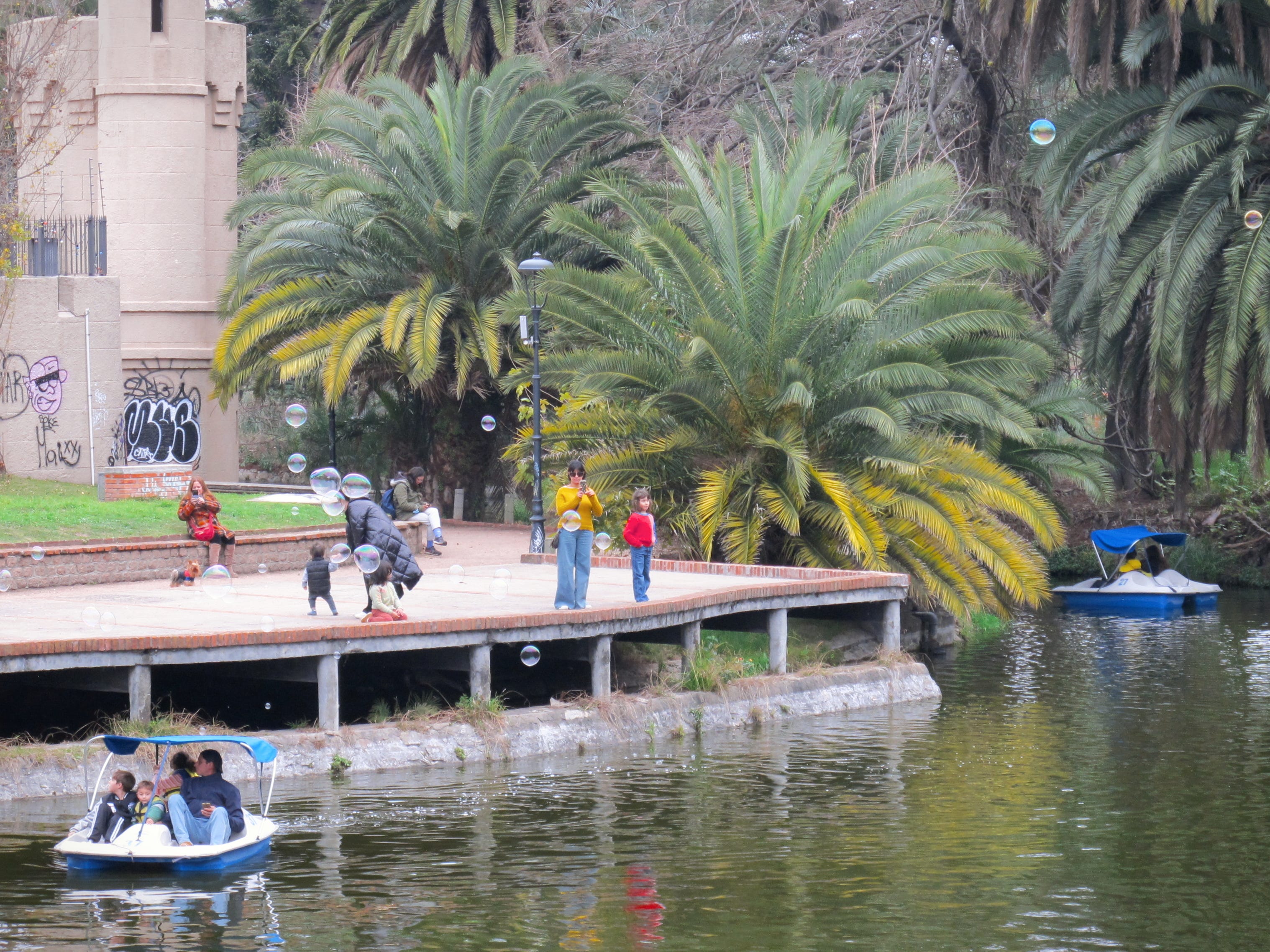 Fotografía tomada en el Parque Rodó