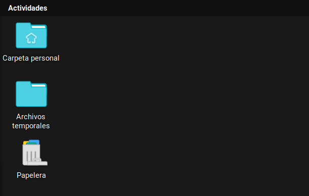 Iconos en el escritorio gracias a la extensión «Desktop Icons NG»