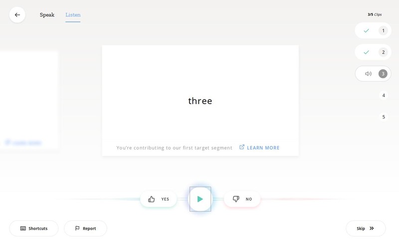Validar donaciones a Mozilla Common Voice