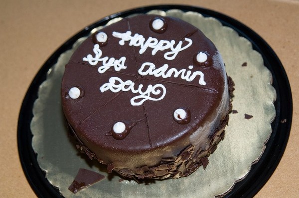 Pastel del Dia del SysAdmin