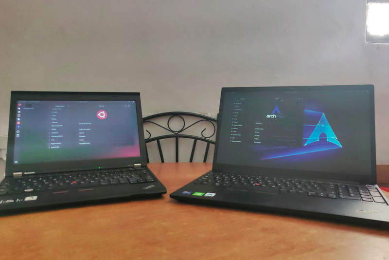 Mis Thinkpad X230 y E15 Gen 2