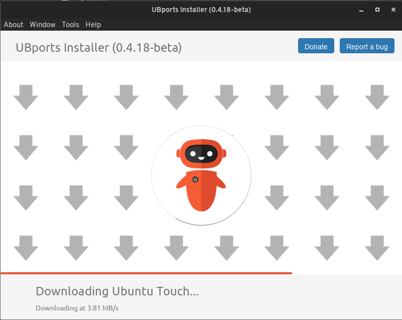 Instalación de UBports