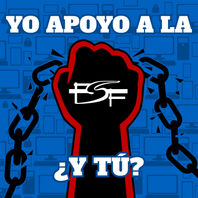 Yo apoyo a la FSF